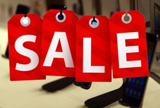 E-Commerce sites Sale, Maha Sale on Smartphone 